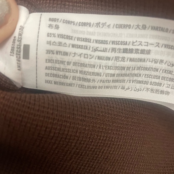 Abercrombie & Fitch Corset Style Sweater - Picture 5 of 5